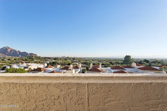 a view of a lake with a house