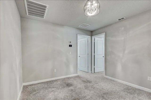 an empty room with a empty space