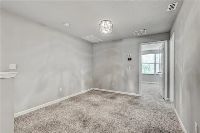 a view of a big room with closet area