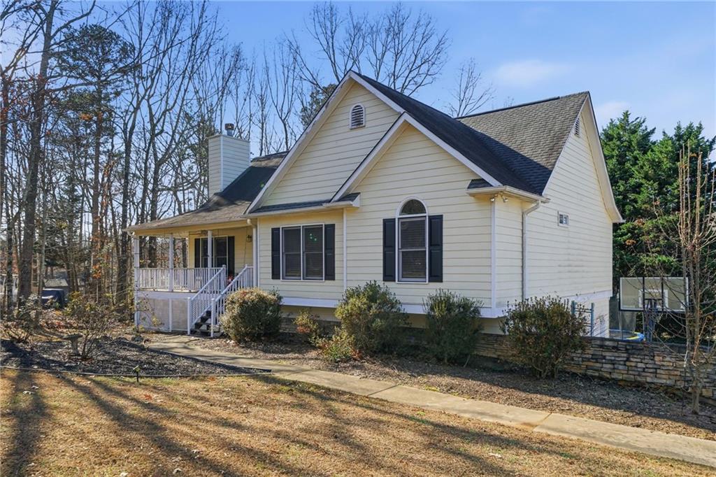 13 Timberline Drive Jasper, GA 30143 - Photo 3 of 39 a front view of house with yard and trees around