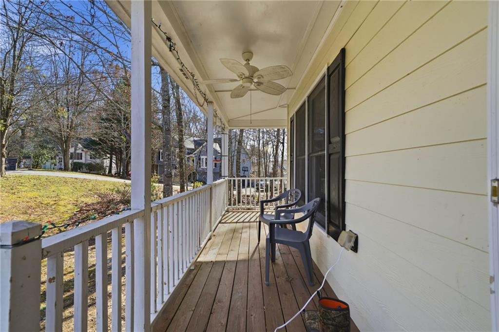 13 Timberline Drive Jasper, GA 30143 - Photo 31 of 39 a view of balcony with wooden floor