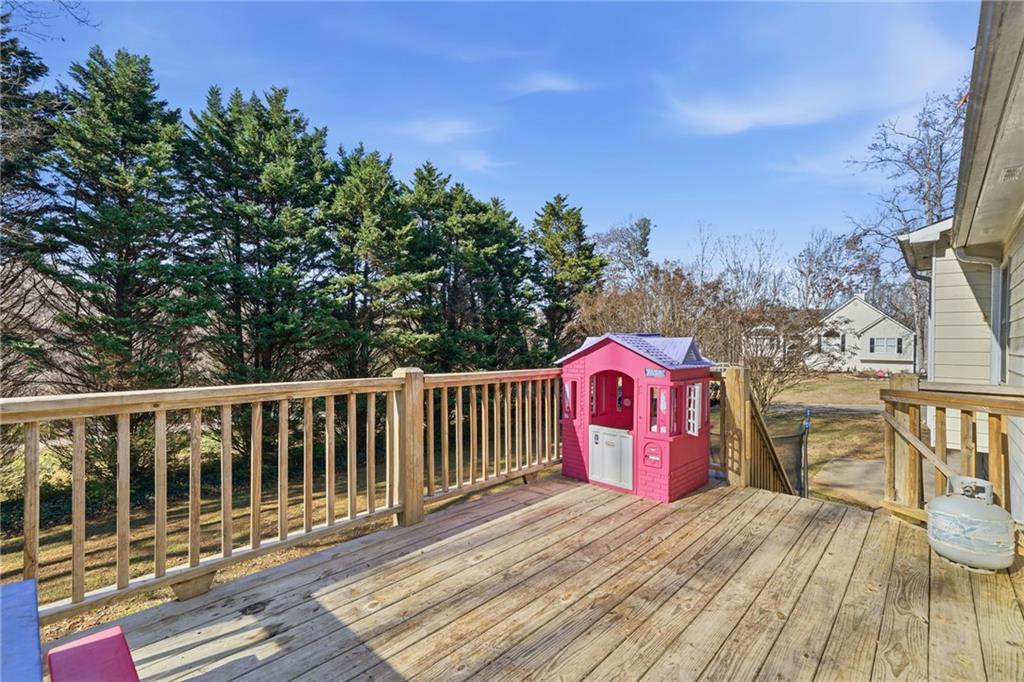 13 Timberline Drive Jasper, GA 30143 - Photo 33 of 39 a view of balcony with wooden floor and fence