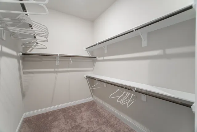 a view of walk in closet