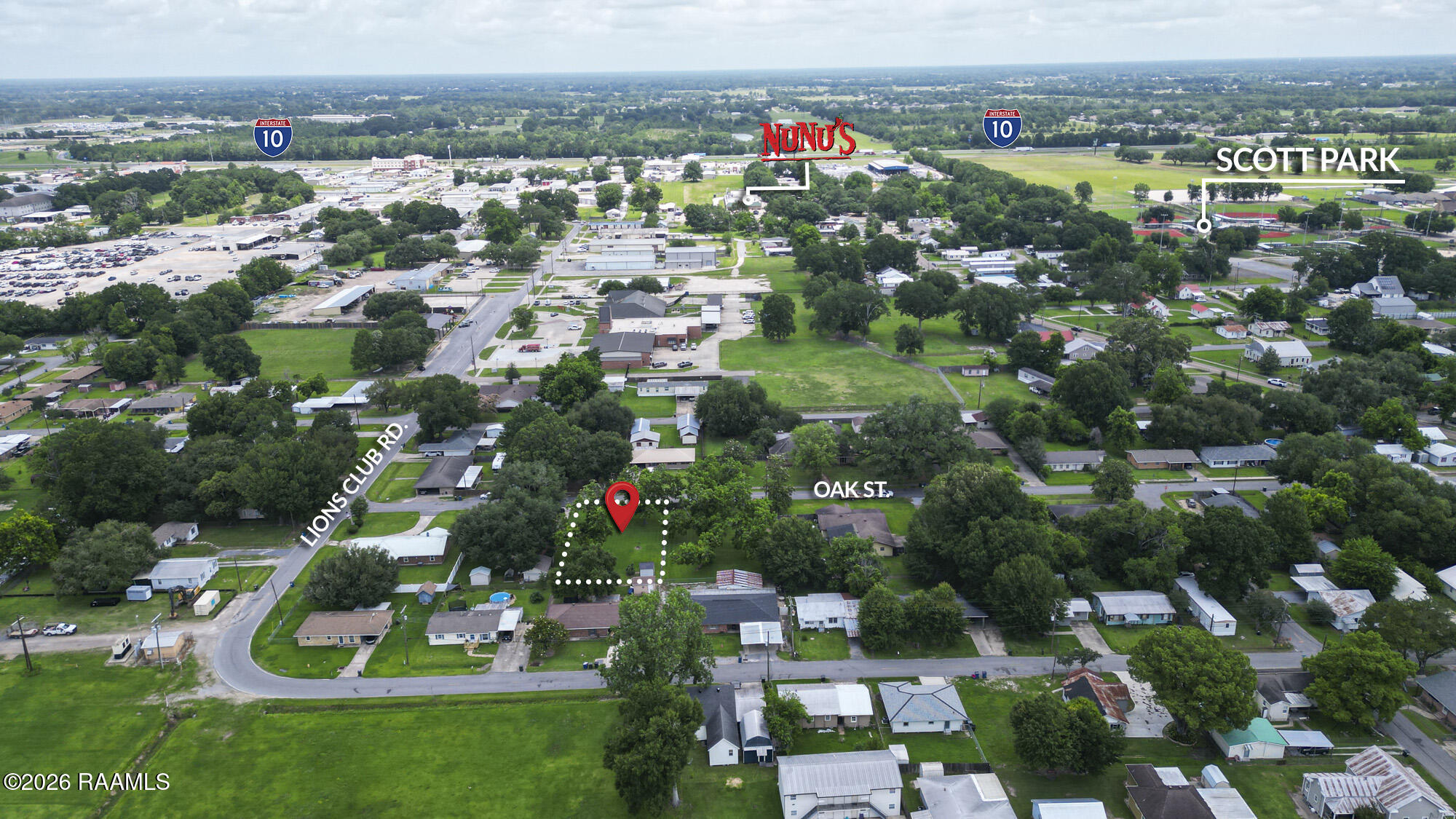 800 Blk Scott, LA 70583 - Photo 5 of 8 815 OAK STREET-5-OUTLINED