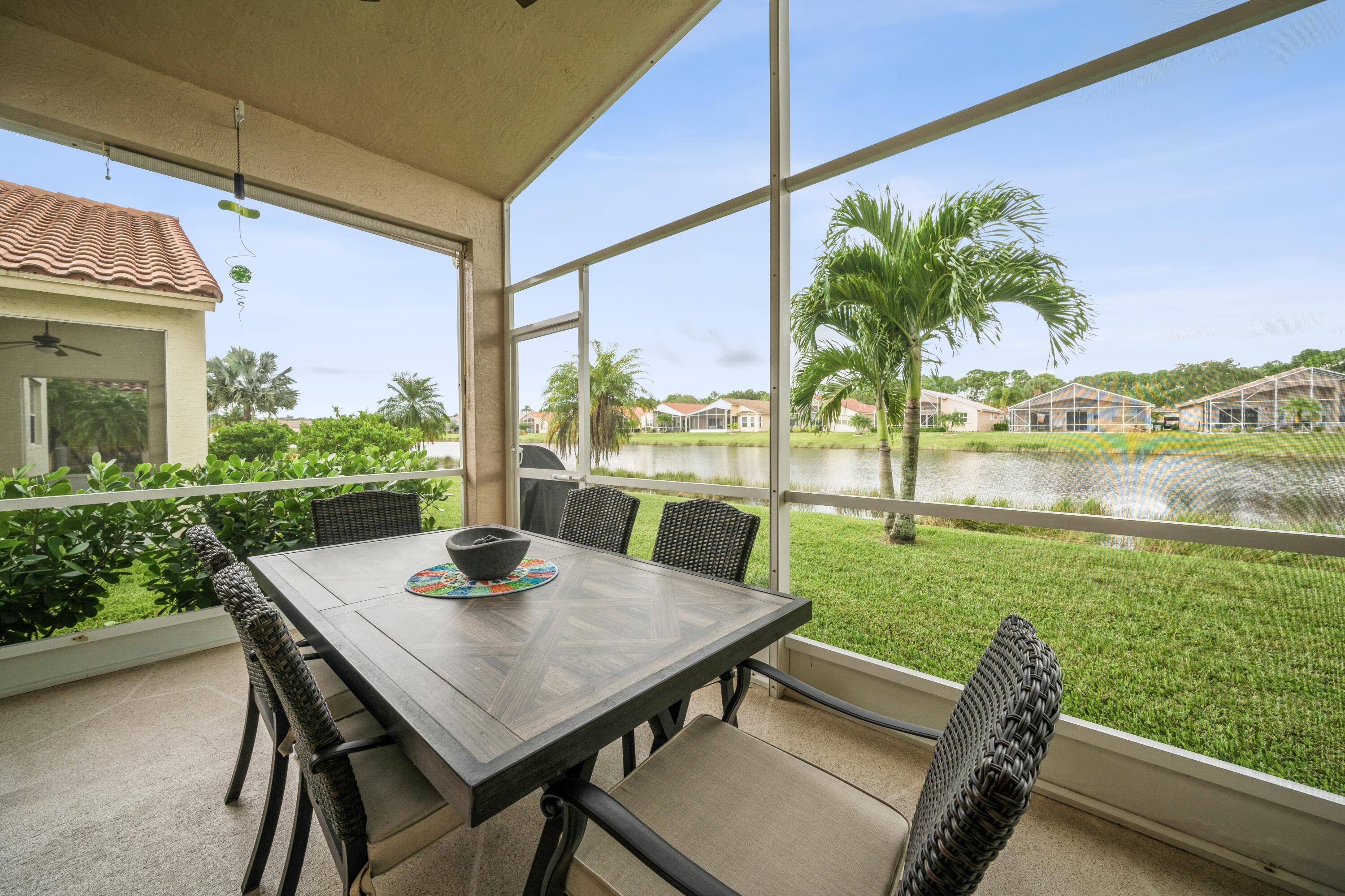 384 Springview Loop Port St. Lucie, FL 34986 - Photo 27 of 48 Screened Patio