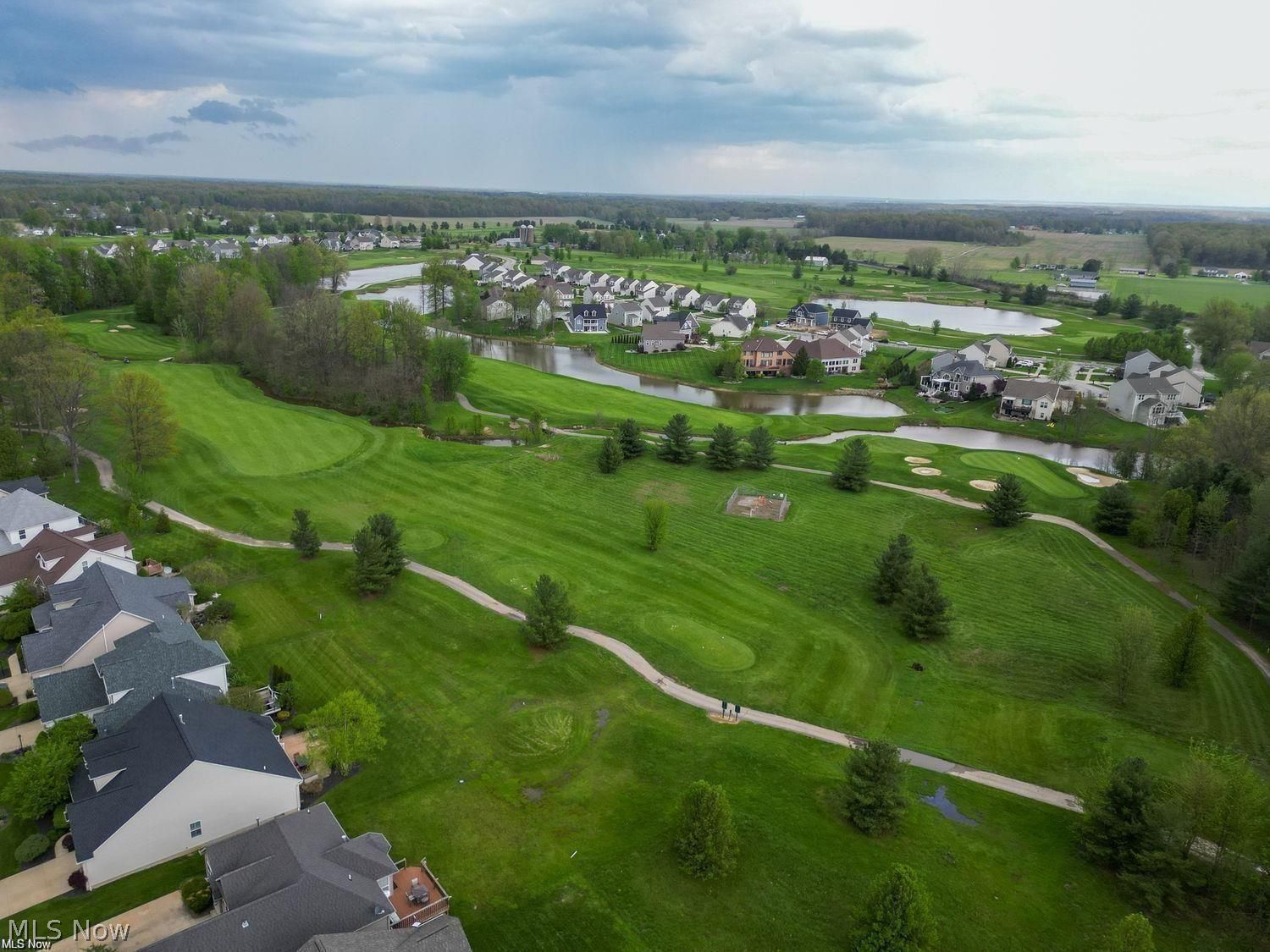 604 Rundle Street LaGrange, OH 44050 - Photo 29 of 39 aerial view of golf course