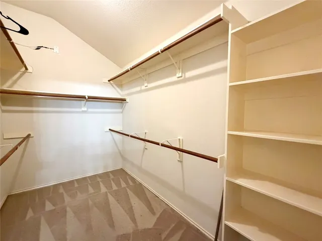 a view of walk in closet