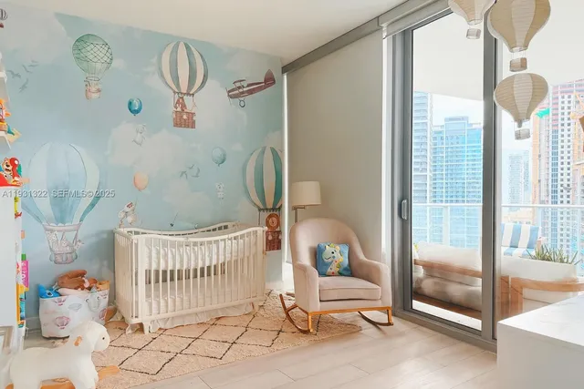 a very nice looking room with a large window