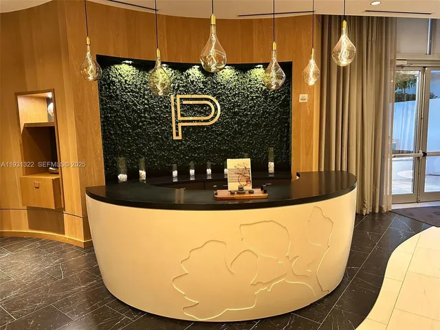 a outdoor view with a sitting space