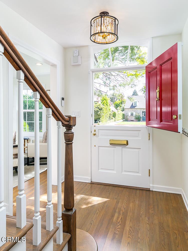 3333 Yorkshire Road Pasadena, CA 91107 - Photo 2 of 34 a view of an entryway with wooden floor