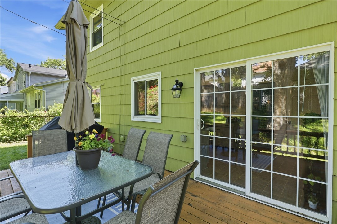 77 Drexmore Road Rochester, NY 14610 - Photo 24 of 27 Exterior back deck