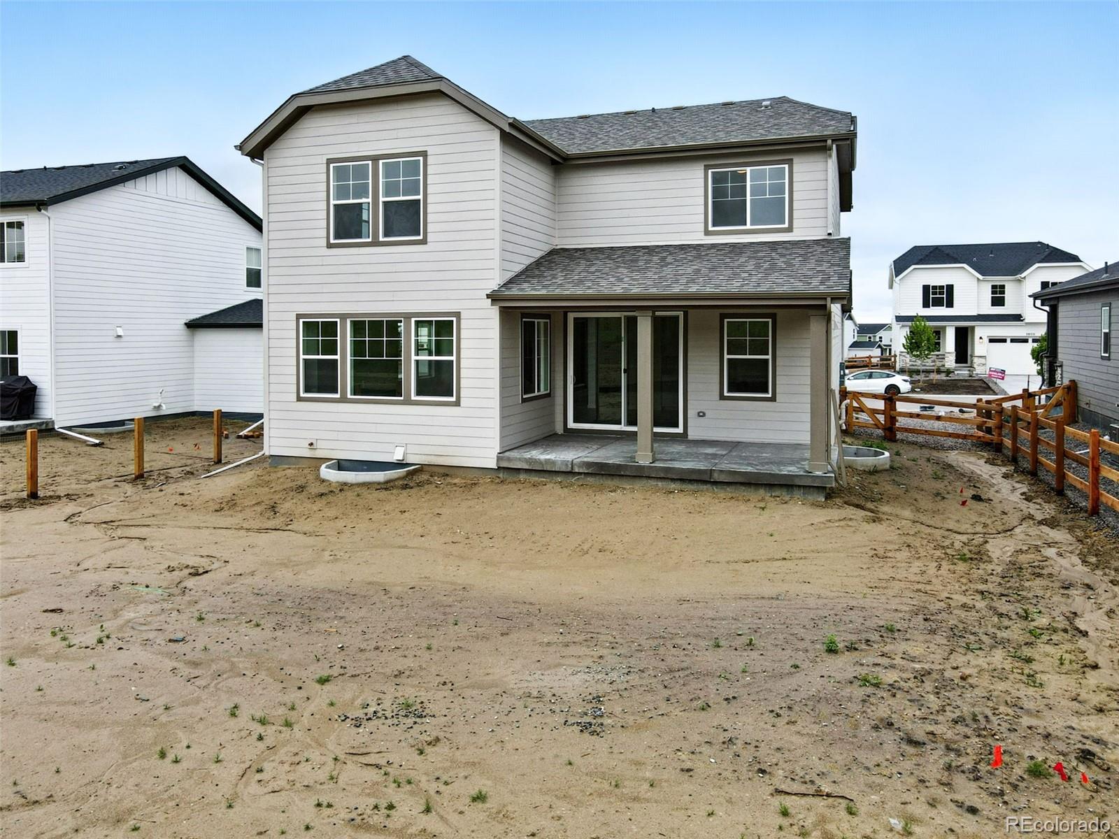 39713 Penn Road Elizabeth, CO 80107 - Photo 26 of 32 a front view of a house with a yard