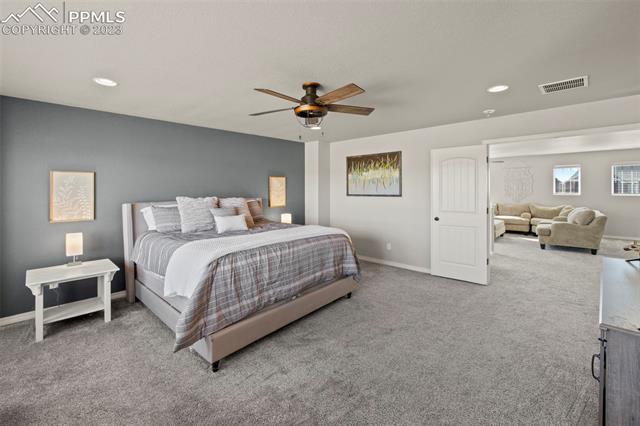 8644 Vanderwood Road Colorado Springs, CO 80908 - Photo 25 of 43 Primary bedroom