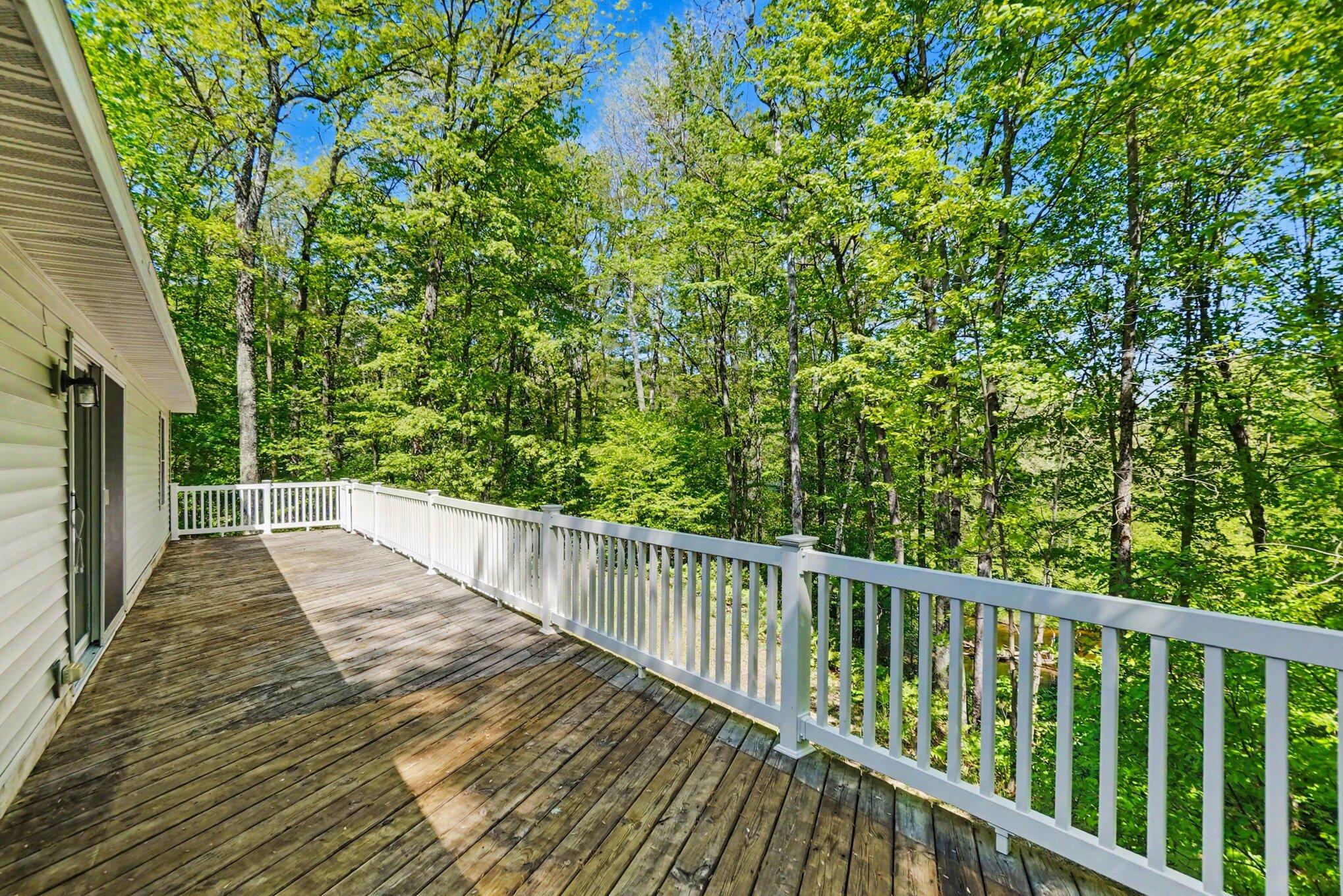 6360 West 8 Mile Road Irons, MI 49644 - Photo 16 of 25 Deck