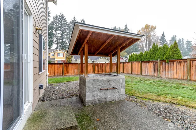 a view of outdoor space and yard