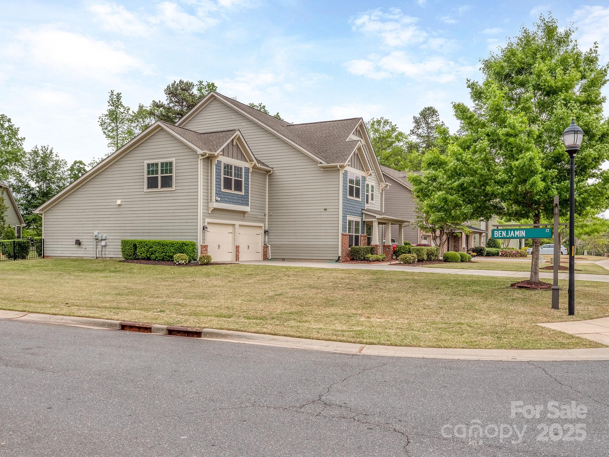 140 Halifax Drive Fort Mill, SC 29707 - Photo 35 of 38 a view of a house with a swimming pool and a yard