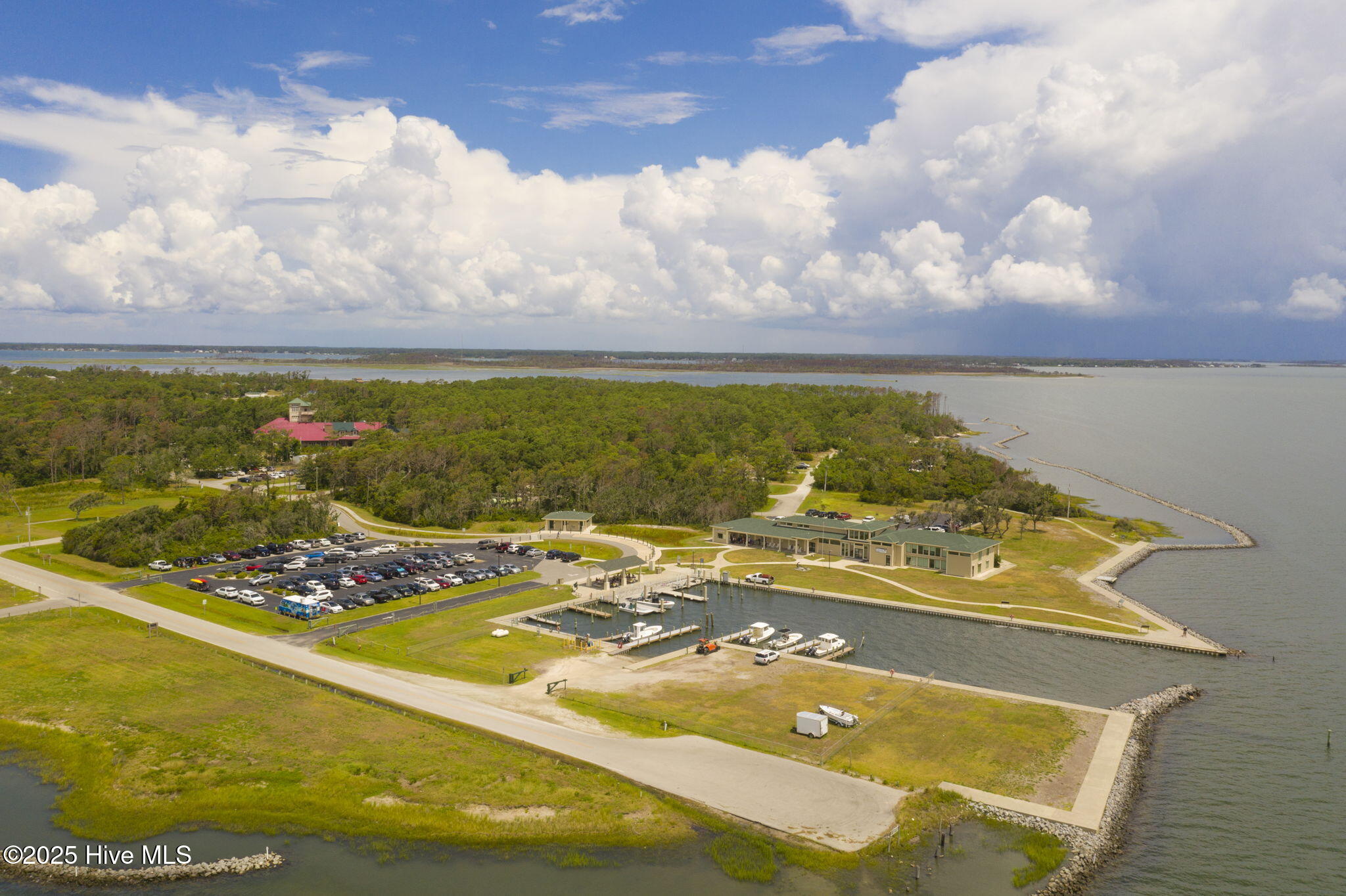 1526 Harkers Island Road Beaufort, NC 28516 - Photo 15 of 17 Aerial of Shell Point (end of Harkers Island)