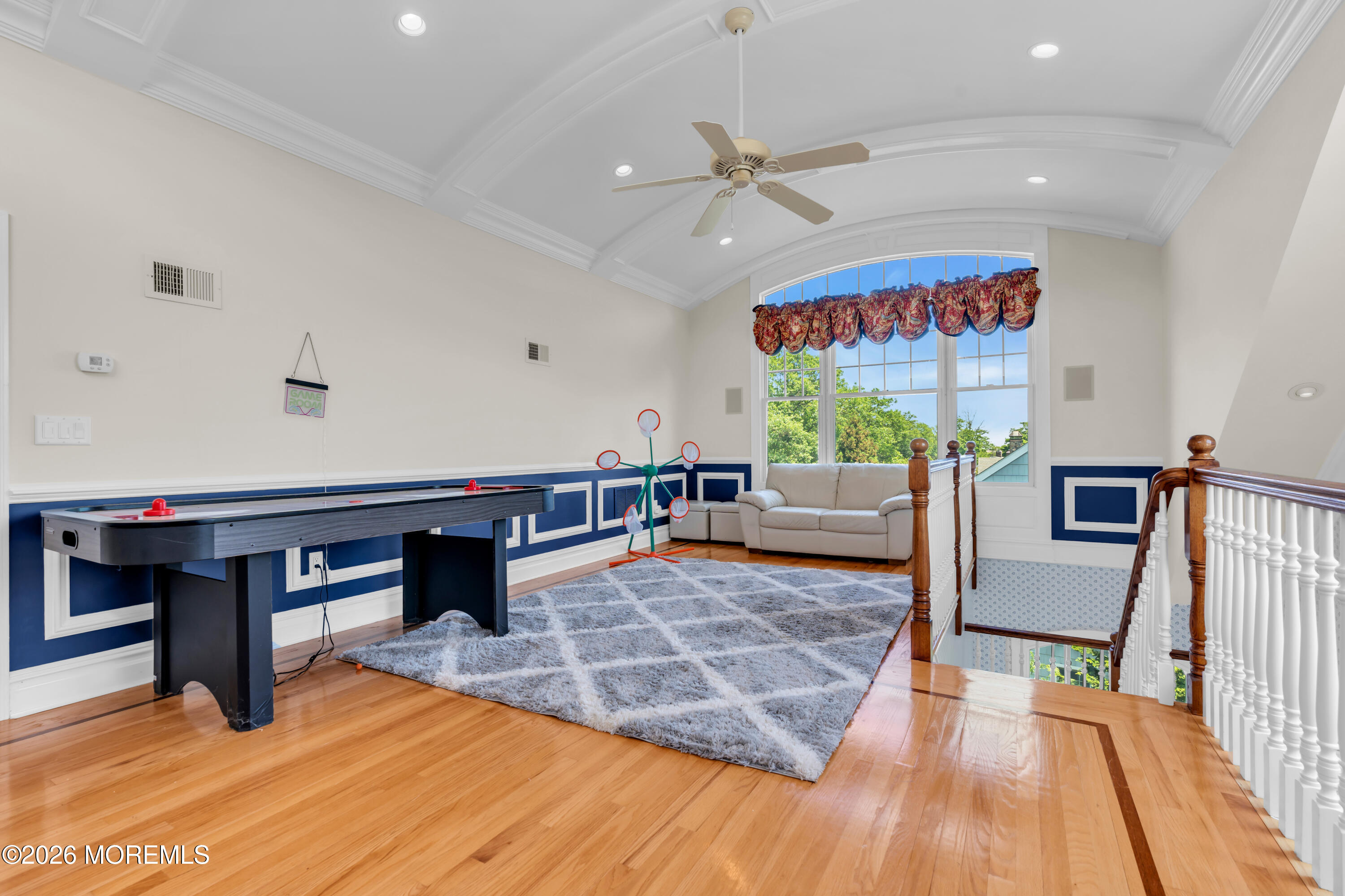 600 Little Silver Point Road Little Silver, NJ 07739 - Photo 42 of 55 a living room with furniture and a wooden floor