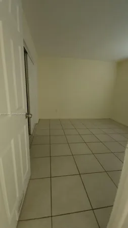 a view of empty room