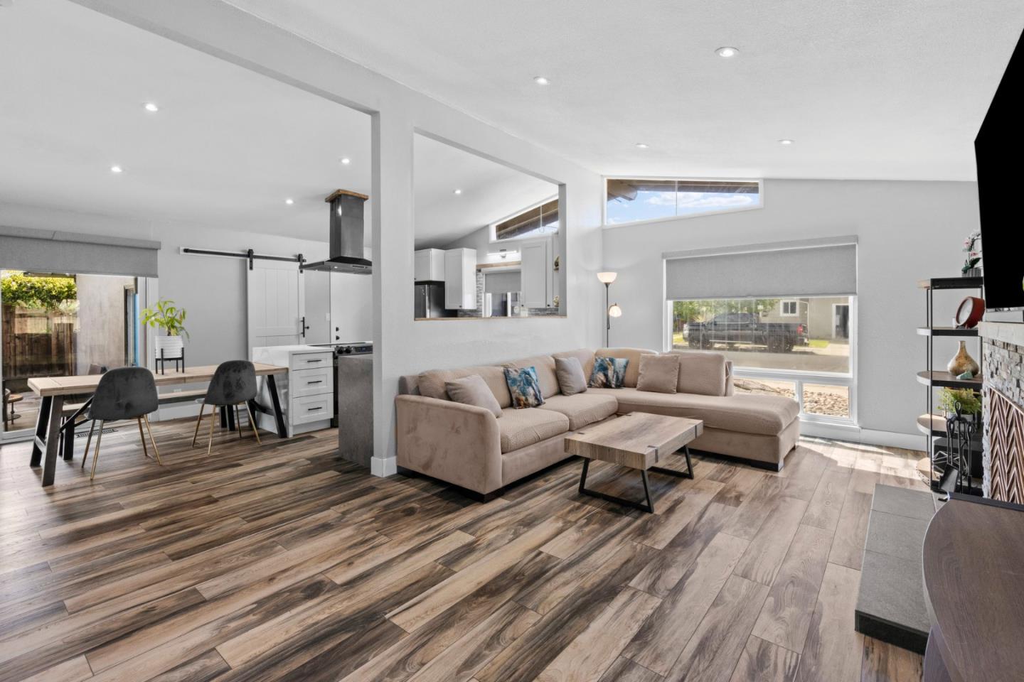 1430 Spruce Street Livermore, CA 94551 - Photo 5 of 32 a living room with furniture and a wooden floor