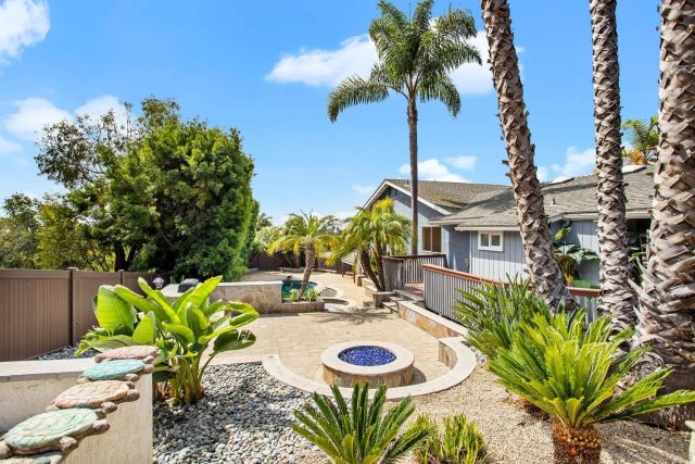 a view of swimming pool with a yard