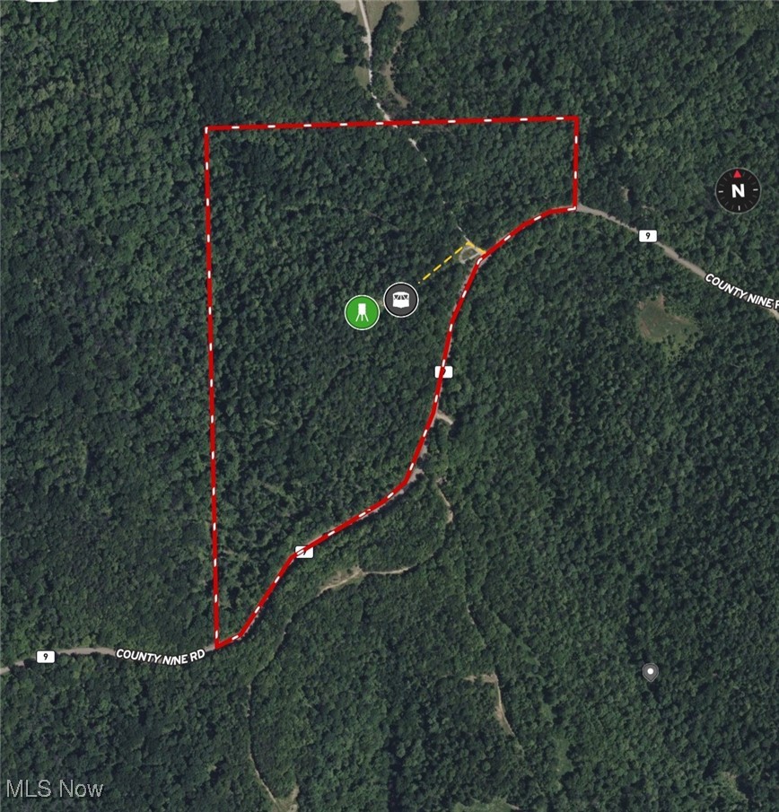 9 County Road New Matamoras, OH 45767 - Photo 2 of 48 Approx 40 acres. Borders state land on west side.