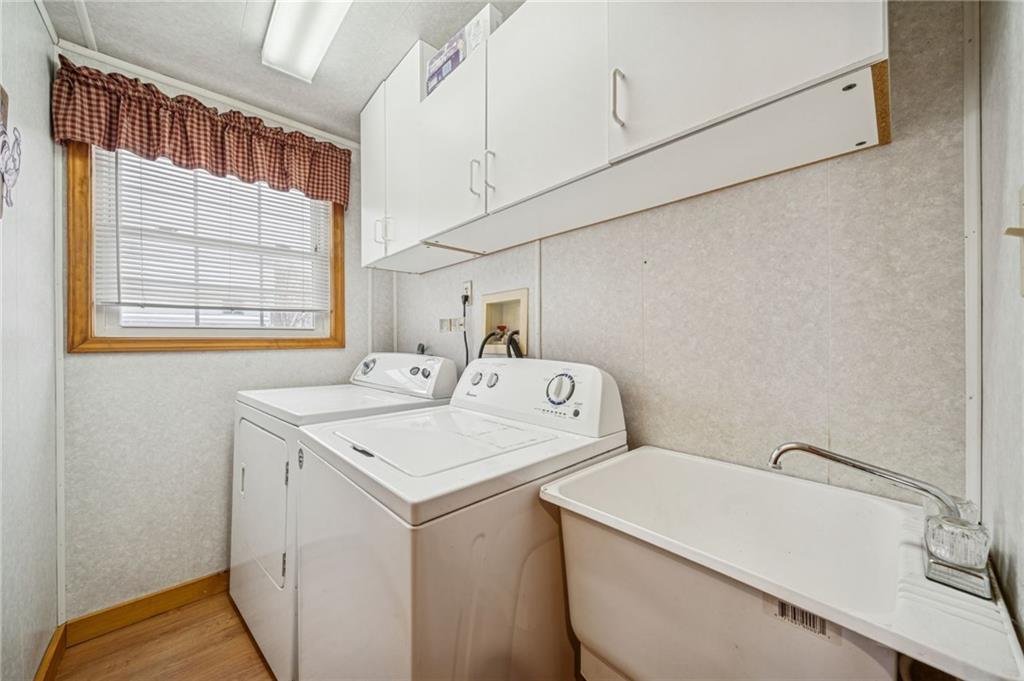 144 Double Hill Road Mount Pleasant, PA 15666 - Photo 25 of 41 a utility room with dryer and washer