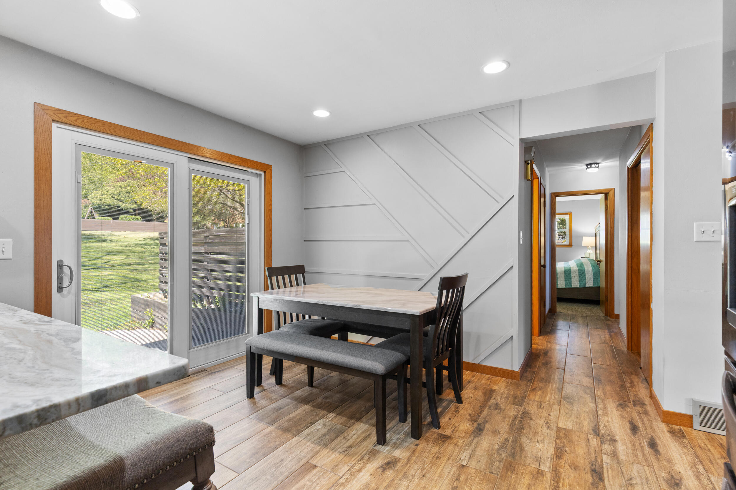 575 Kenmar Road Brookfield, WI 53005 - Photo 8 of 38 Dining Area with Backyard Access