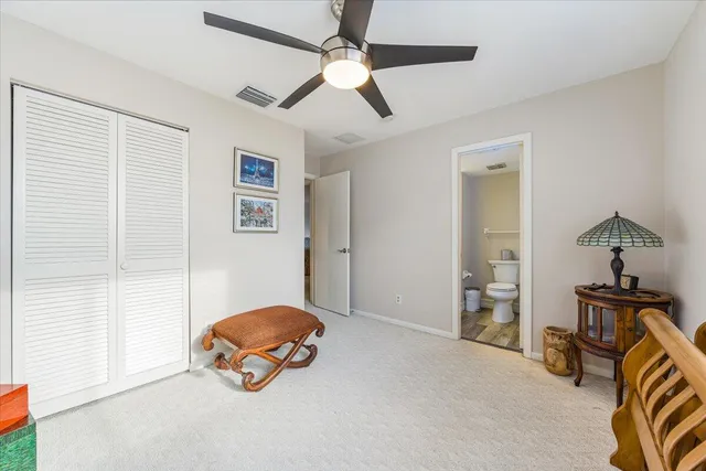 a room with furniture and a window