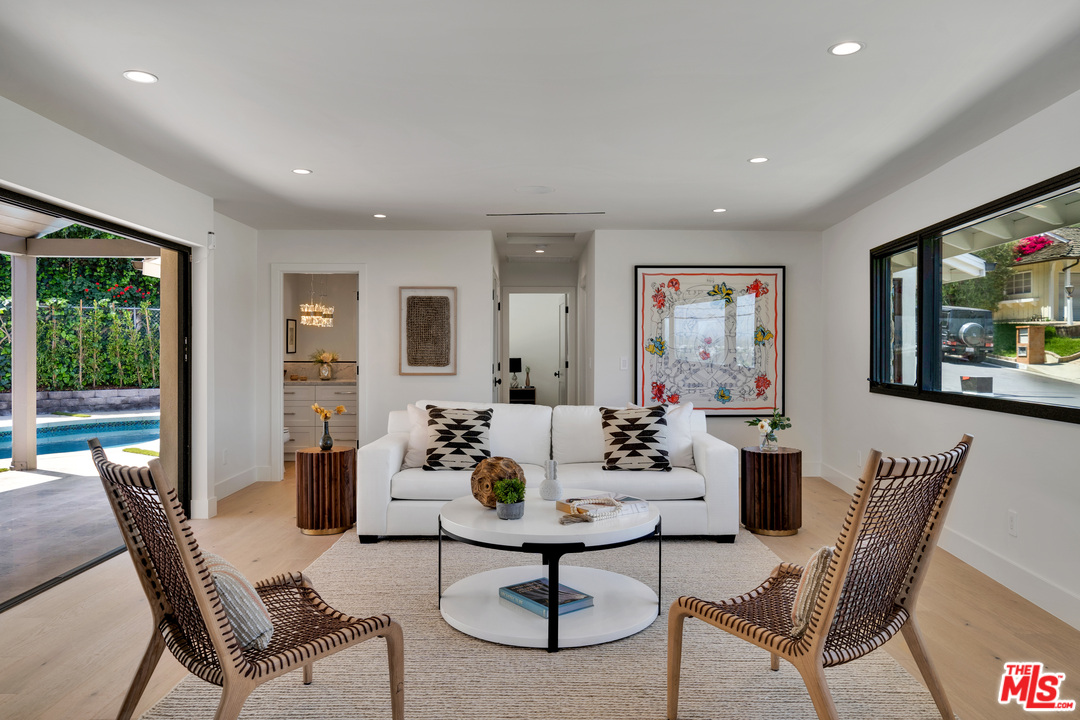 3614 Willowcrest Avenue Studio City, CA 91604 - Photo 18 of 43 a living room with furniture and a large window
