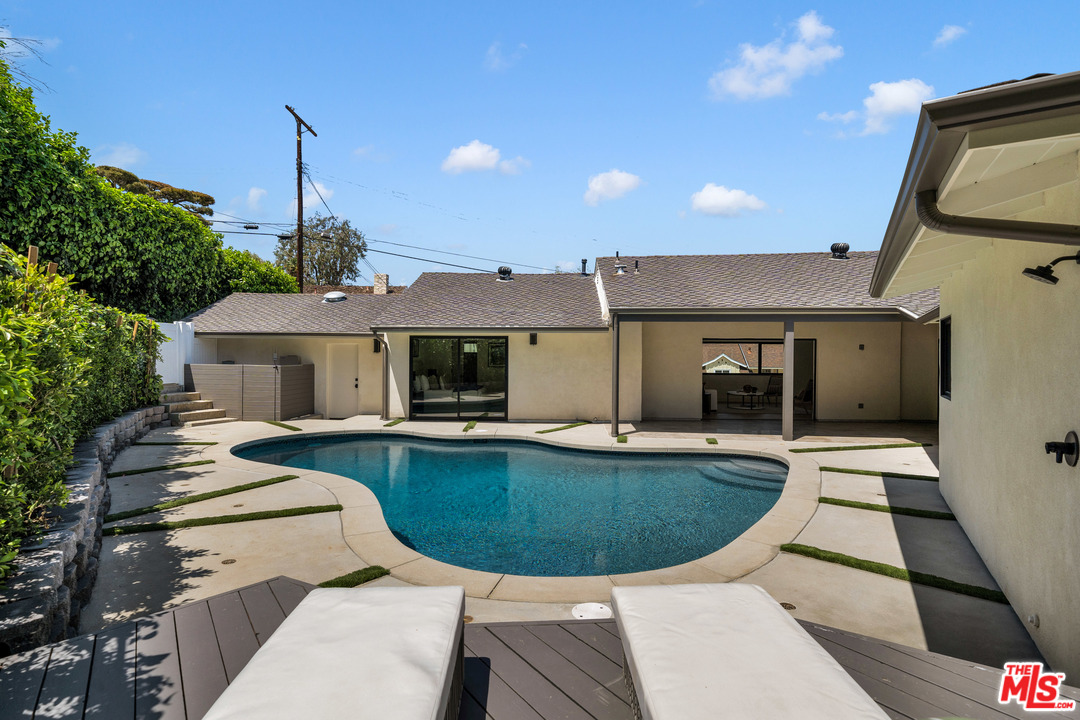 3614 Willowcrest Avenue Studio City, CA 91604 - Photo 36 of 43 a view of a house with backyard sitting area and swimming pool