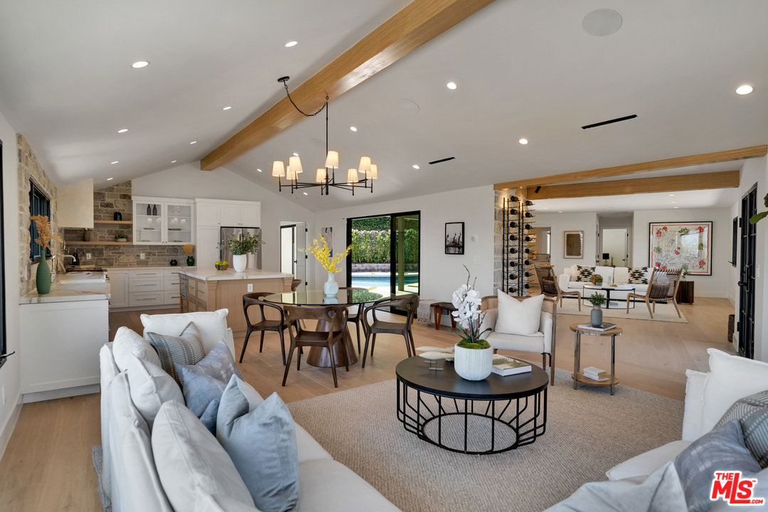 3614 Willowcrest Avenue Studio City, CA 91604 - Photo 10 of 43 a living room with furniture and a large window