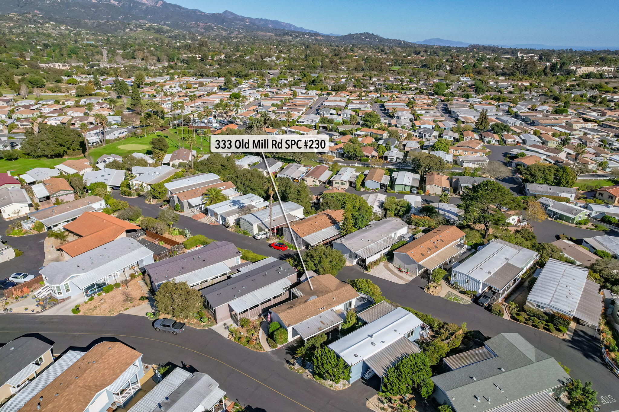 333 Old Mill Road, Unit 230 Santa Barbara, CA 93110 - Photo 1 of 13 Arial