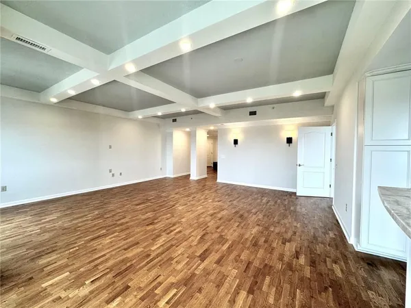 a view of empty room