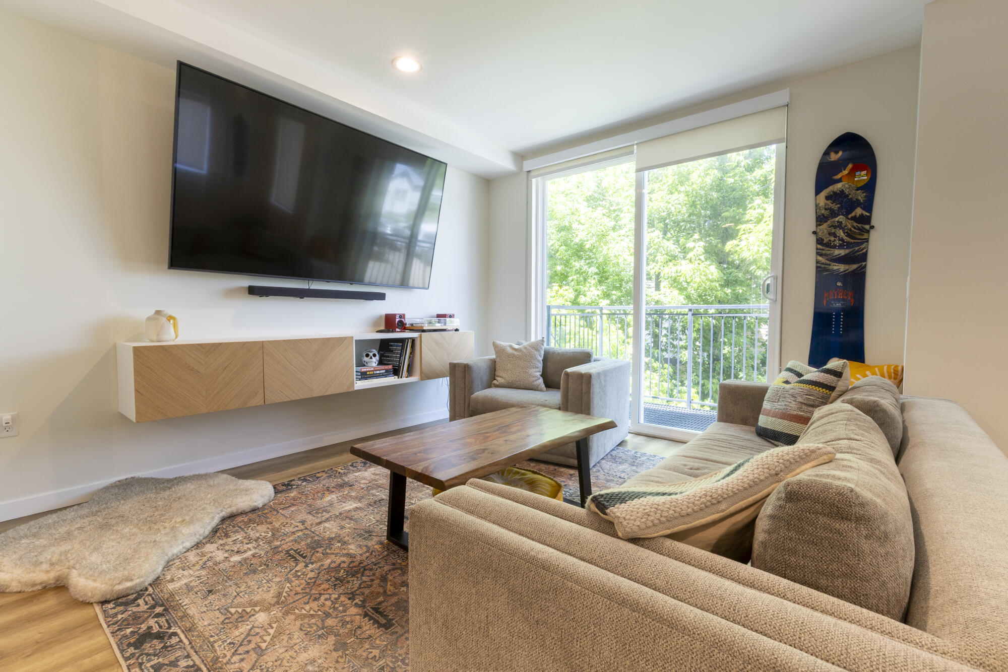 410 North River Street, Unit 10 Hailey, ID 83333 - Photo 17 of 22 Livining/Balcony