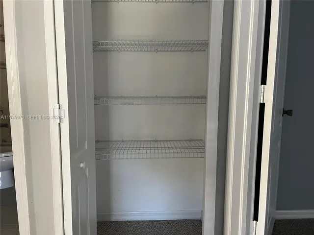 a close view of cabinet