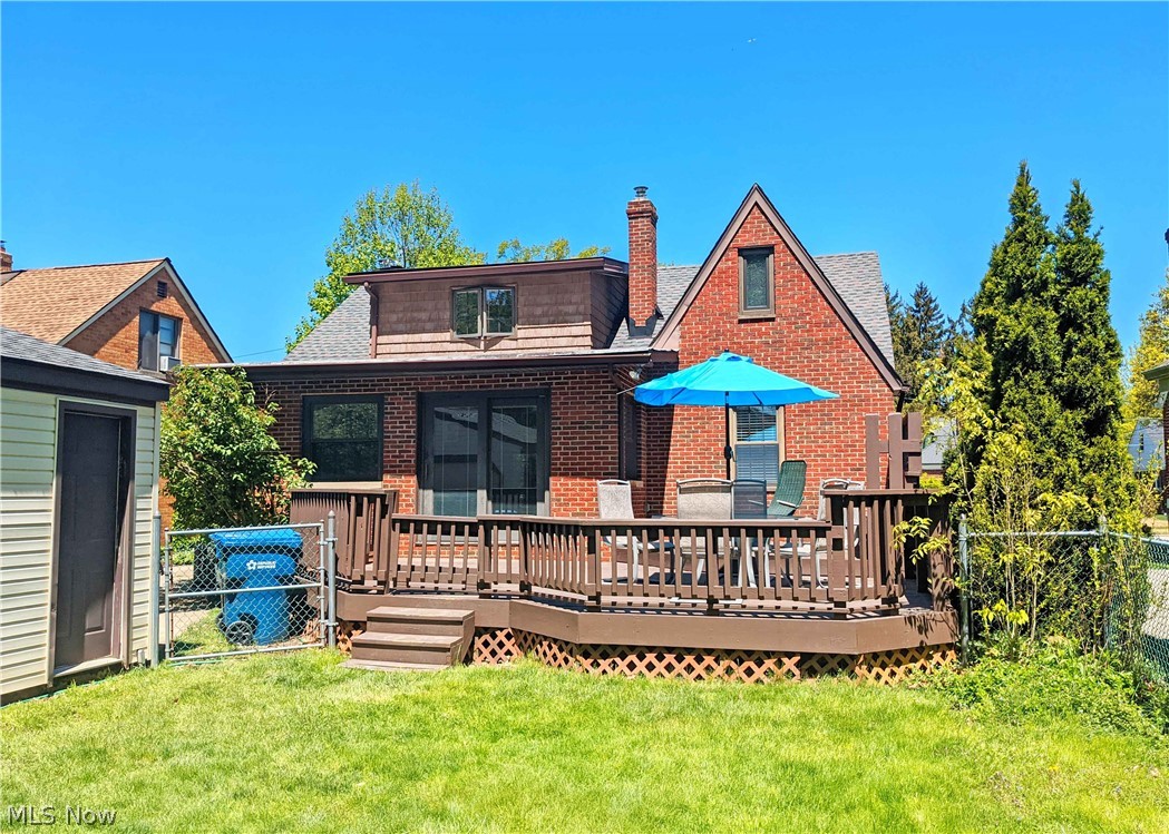 21359 Eaton Road Cleveland, OH 44126 - Photo 18 of 20 Delightful Deck plus Fully Fenced Yard