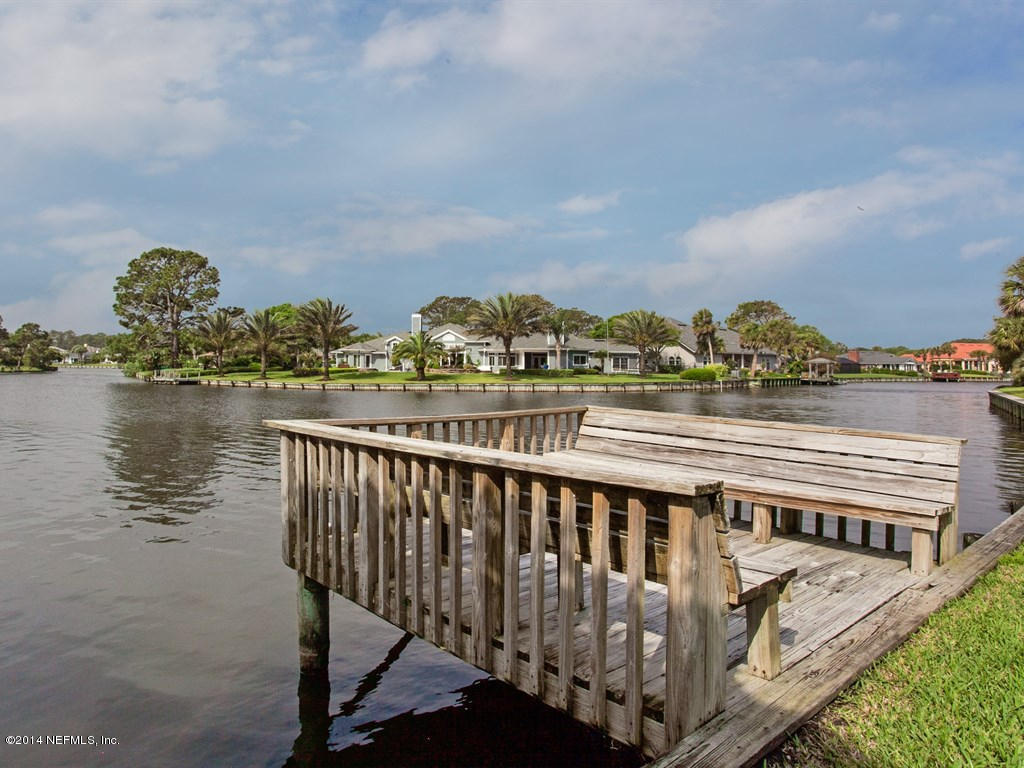 542 Lake Road Ponte Vedra Beach, FL 32082 - Photo 2 of 37 032_Dock View in 2 Directions