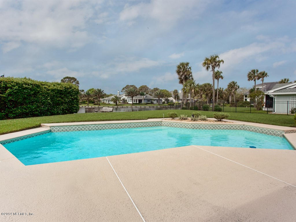 542 Lake Road Ponte Vedra Beach, FL 32082 - Photo 3 of 37 030_Pool to Lagoon & Dock