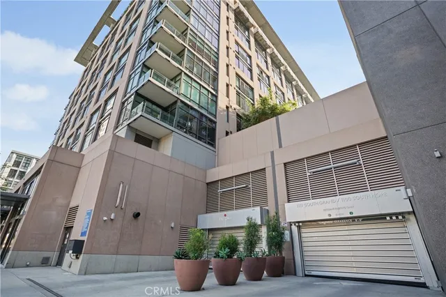 a outdoor space with patio furniture and potted plants