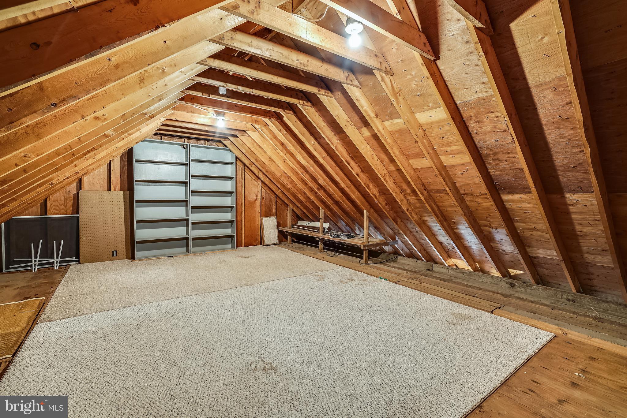 206 Birch Run Road Chestertown, MD 21620 - Photo 25 of 32 Garage overhead loft storage