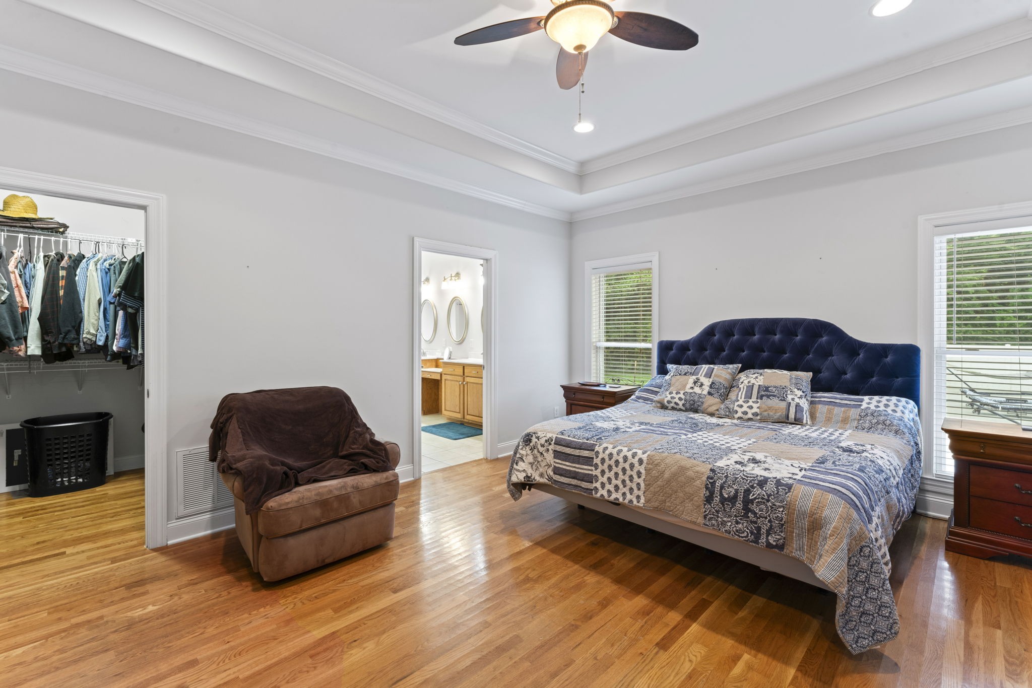 11237 Newtown Road Unionville, TN 37180 - Photo 24 of 46 a bedroom with a bed couch and a window