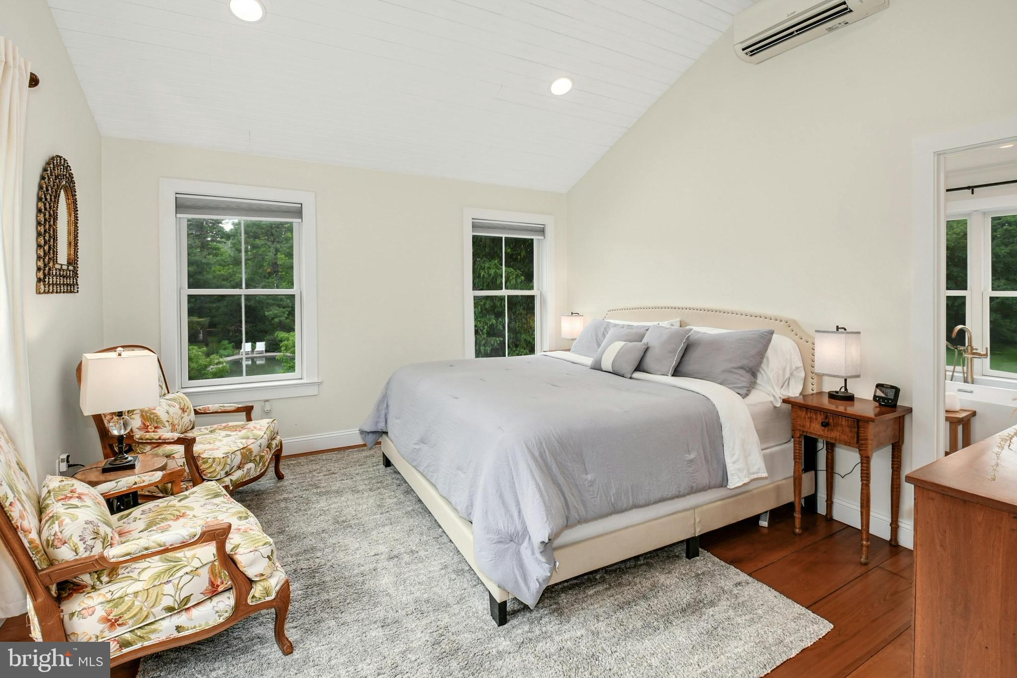 155 Old Philadelphia Road Riegelsville, PA 18077 - Photo 13 of 42 a bedroom with bed couch and window