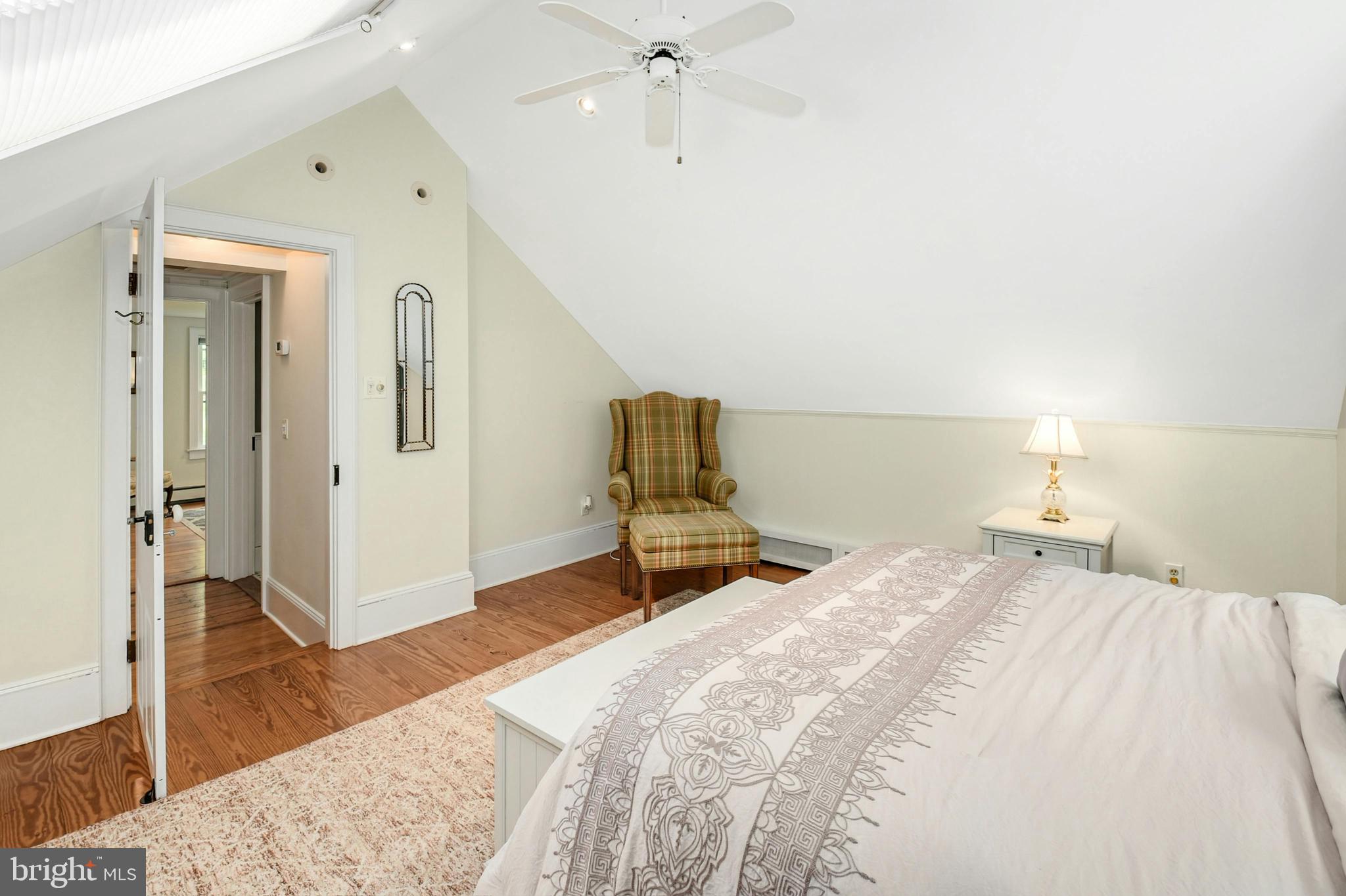 155 Old Philadelphia Road Riegelsville, PA 18077 - Photo 23 of 42 a bedroom with a bed and a table