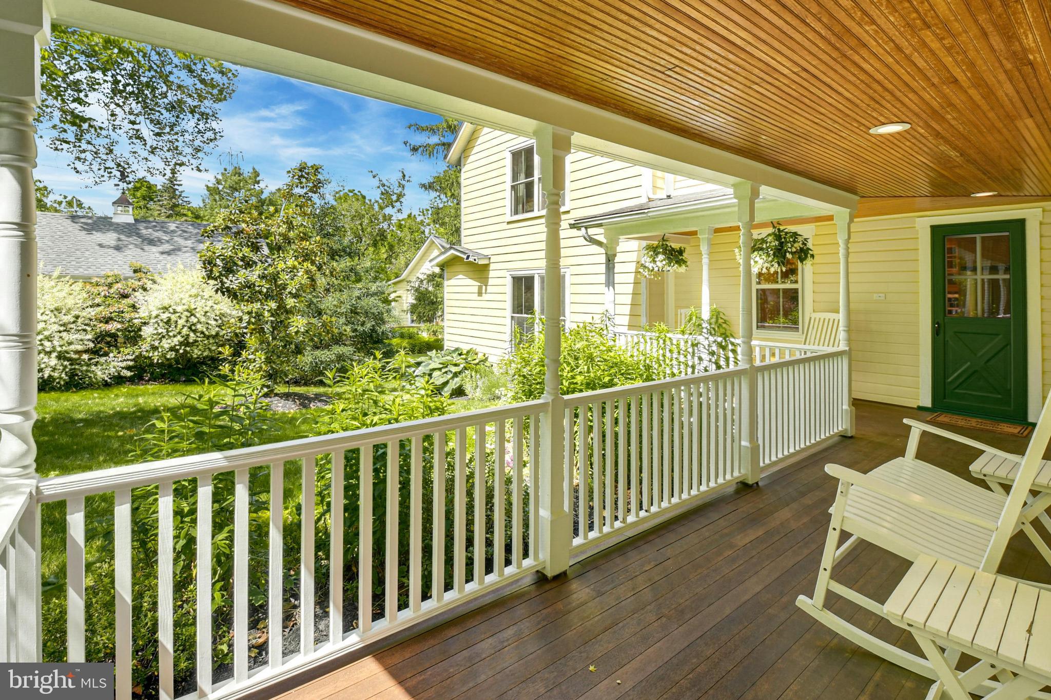 155 Old Philadelphia Road Riegelsville, PA 18077 - Photo 3 of 42 a view of a two chair in the balcony