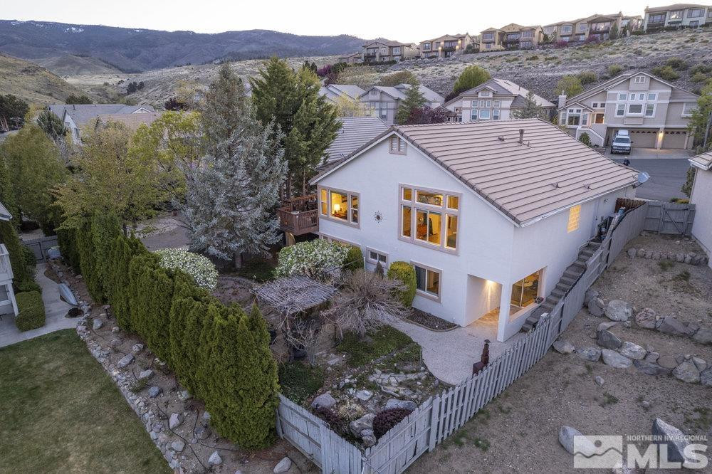 6238 Golden Meadow Road Reno, NV 89519 - Photo 19 of 40 an aerial view of a house with a yard