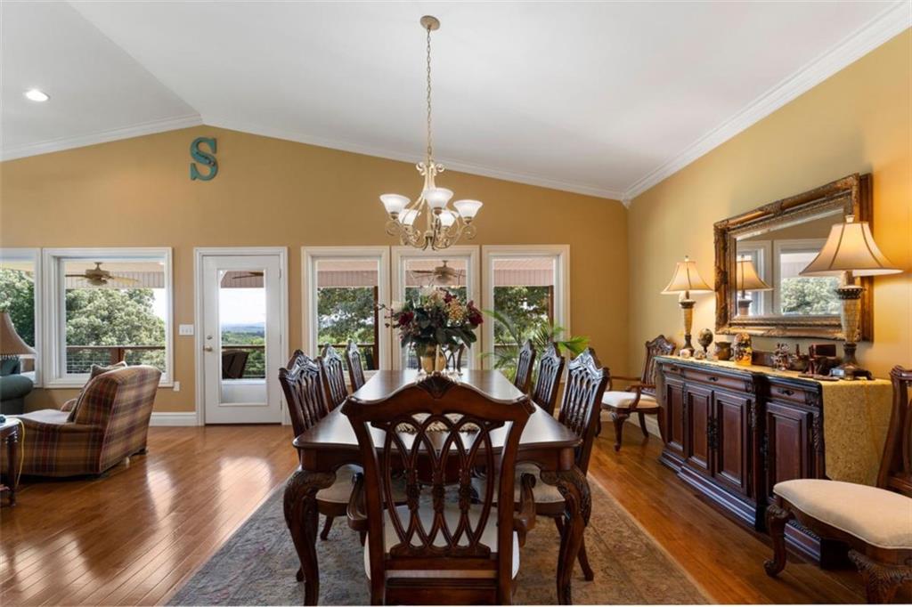 300 Ellis Road Southeast Rome, GA 30161 - Photo 15 of 46 a view of a dining room with furniture window and outside view