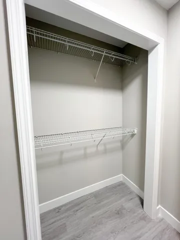 a view of walk in closet