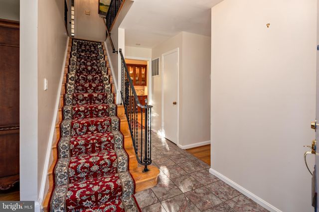 view of entryway with wooden floor