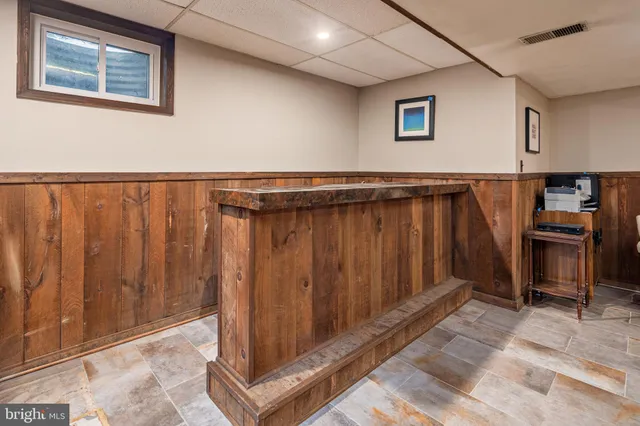 a view of a hardwood & staircase